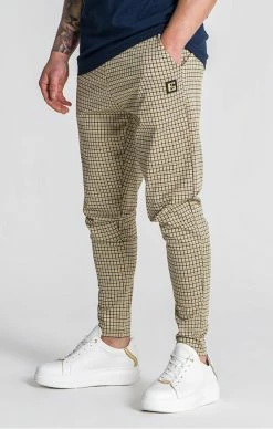 Gianni Kavanagh Béžové Pánské Kalhoty -MIKINY Prodejní prodejna gianni kavanagh yellow palace pants 3