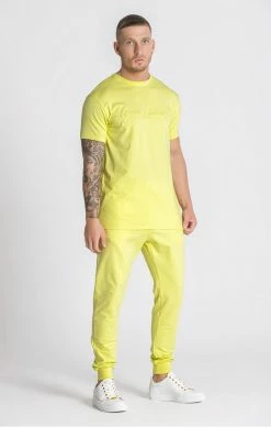 Gianni Kavanagh Žluté Pánské Triko -MIKINY Prodejní prodejna gianni kavanagh yellow winners planet tee 2