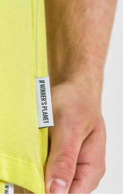 Gianni Kavanagh Žluté Pánské Triko -MIKINY Prodejní prodejna gianni kavanagh yellow winners planet tee 3