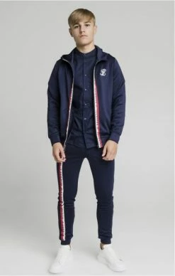 Illusive London Dětská Mikina 10 Illusive London Dětská Mikina -MIKINY Prodejní prodejna illusive london central tape zip through hoodie navy 2