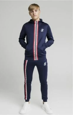 Illusive London Dětská Mikina 12 Illusive London Dětská Mikina -MIKINY Prodejní prodejna illusive london central tape zip through hoodie navy 4