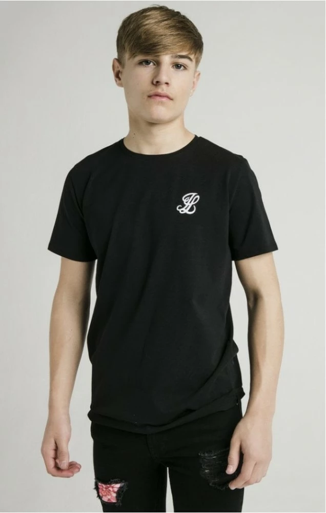 Illusive London Dětské Černé Triko 3 Illusive London Dětské Černé Triko – Bild 3