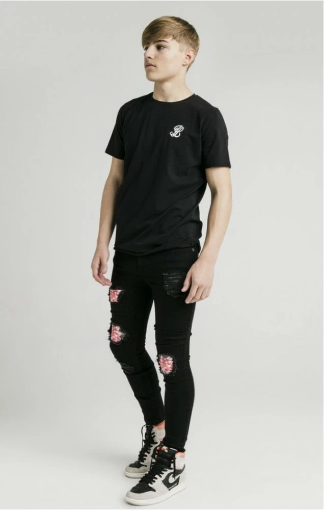 Illusive London Dětské Černé Triko 4 Illusive London Dětské Černé Triko – Bild 4