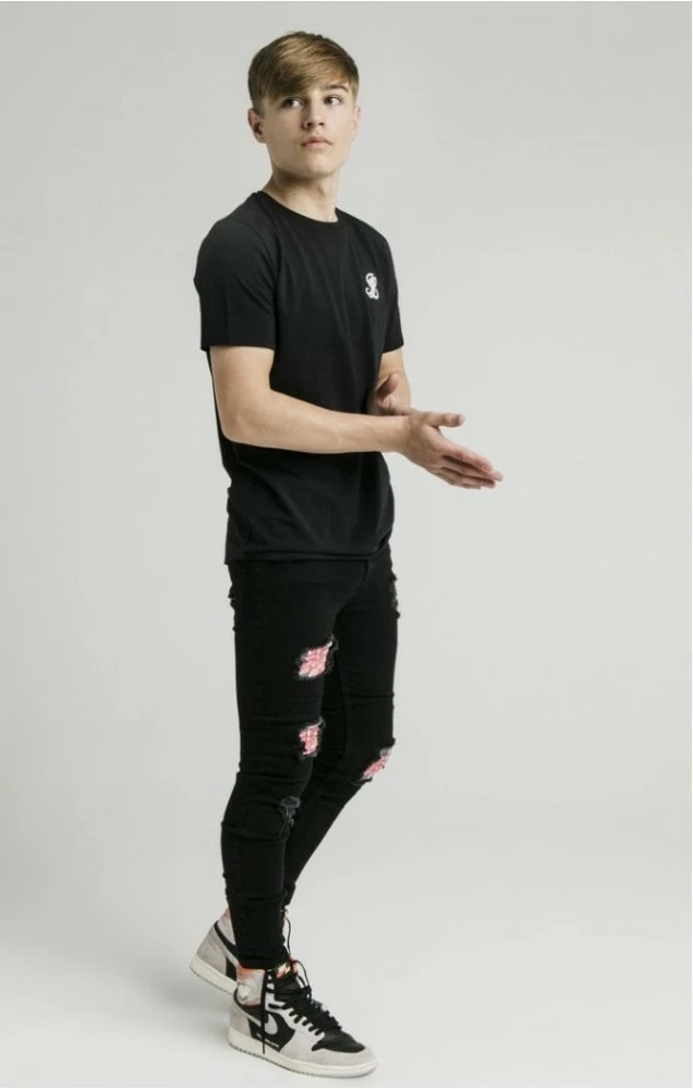 Illusive London Dětské Černé Triko 5 Illusive London Dětské Černé Triko – Bild 5