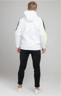 Illusive London Bílá Dětská Mikina -MIKINY Prodejní prodejna illusive london fade panel overhead hoodie white 4
