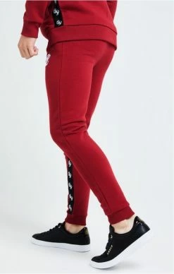 Illusive London Červené Dětské Tepláky 8 Illusive London Červené Dětské Tepláky -MIKINY Prodejní prodejna illusive london gravity joggers 2