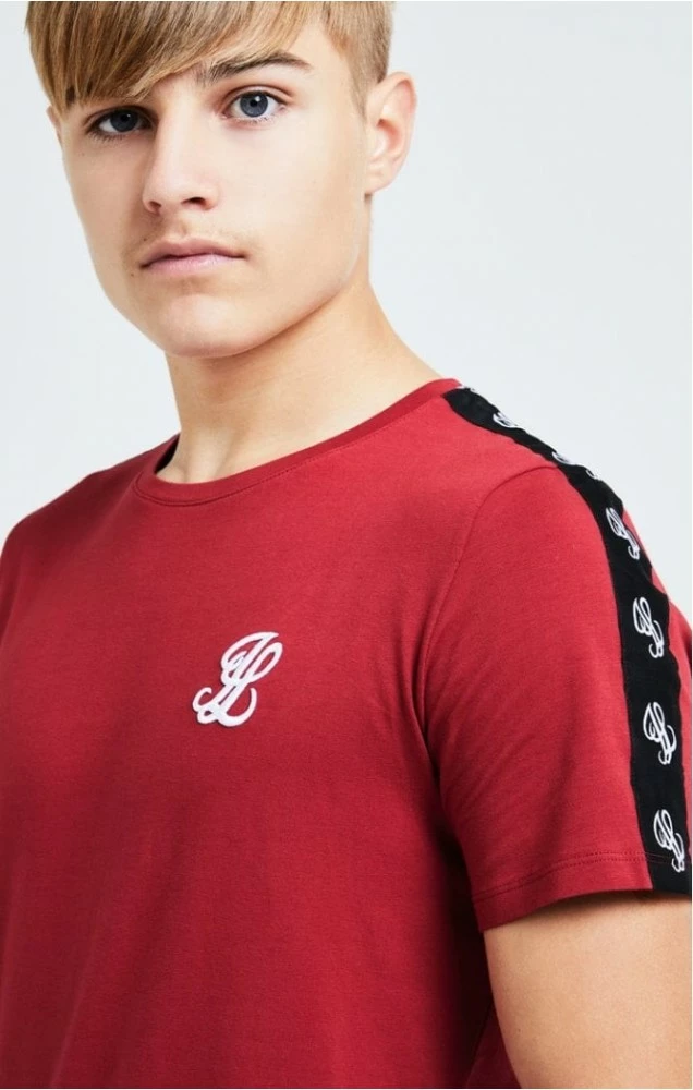 Illusive London Detské Červené Triko 2 Illusive London Detské Červené Triko – Bild 2