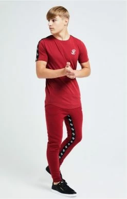 Illusive London Detské Červené Triko 10 Illusive London Detské Červené Triko -MIKINY Prodejní prodejna illusive london gravity tape tee 3