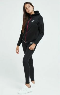 Illusive London Holčičí Černá Mikina 10 Illusive London Holčičí Černá Mikina -MIKINY Prodejní prodejna illusive london tape track jacket 3