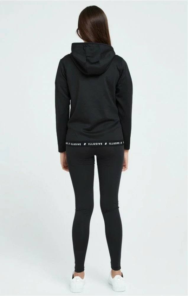 Illusive London Holčičí Černá Mikina 7 Illusive London Holčičí Černá Mikina – Bild 7