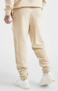 Messi X Sik Silk Béžové Pánské Tepláky 8 Messi X Sik Silk Béžové Pánské Tepláky -MIKINY Prodejní prodejna messi x sik silk beige logo pant 3