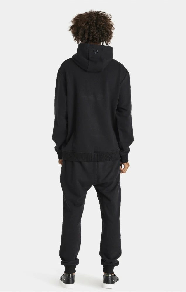 Messi X Sik Silk Černé Pánské Tepláky 5 Messi X Sik Silk Černé Pánské Tepláky – Bild 5