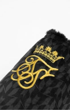 Sik Silk X Messi Černé Papuče -MIKINY Prodejní prodejna messi x sik silk slippers black 2