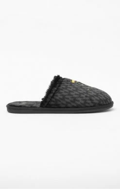 Sik Silk X Messi Černé Papuče -MIKINY Prodejní prodejna messi x sik silk slippers black 3