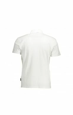 Napapijri Pánská Bílá Polokošile Ealis -MIKINY Prodejní prodejna napapijri polo shirt bright white 1