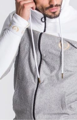 Roone Roman Iconic Grey Hoodie Jacket -MIKINY Prodejní prodejna roone roman iconic grey hoodie jacket 2