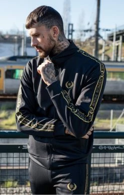 Roone Roman Tracksuit Jacket With RR Ribbon