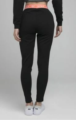 Sik Silk Dámské Černé Tepláky 6 Sik Silk Dámské Černé Tepláky -MIKINY Prodejní prodejna sik silk advantage track pants black 2