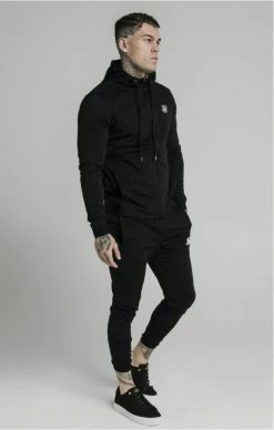 Sik Silk Agility Zip Through Hoodie Black -MIKINY Prodejní prodejna sik silk agility zip through hoodie black 3