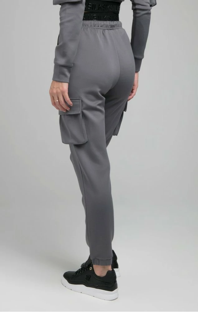 Sik Silk Dámské Šedé Teplákové Kapsáče 2 Sik Silk Dámské Šedé Teplákové Kapsáče – Bild 2