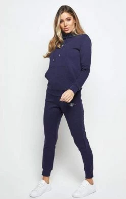 Sik Silk Modré Dámské Tepláky -MIKINY Prodejní prodejna sik silk core joggers 1 4