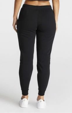 Sik Silk Dámské Černé Tepláky 8 Sik Silk Dámské Černé Tepláky -MIKINY Prodejní prodejna sik silk damske cerne teplaky cuffed jogger black 3