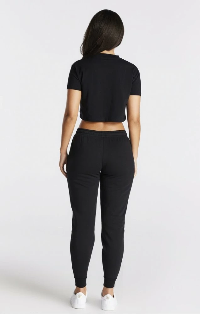 Sik Silk Dámské Černé Tepláky 5 Sik Silk Dámské Černé Tepláky – Bild 5