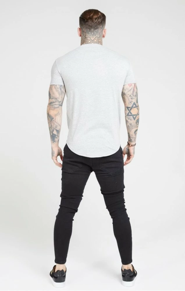 Sik Silk Černé Pánské Jeany 4 Sik Silk Černé Pánské Jeany – Bild 4