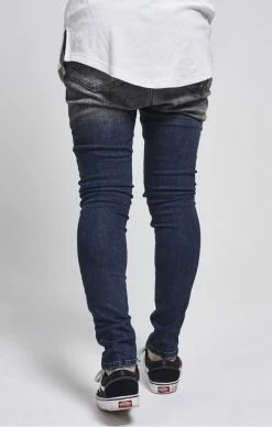 Sik Silk Drop Crotch Skimshred Jeans -MIKINY Prodejní prodejna sik silk drop crotch skimshred jeans 3