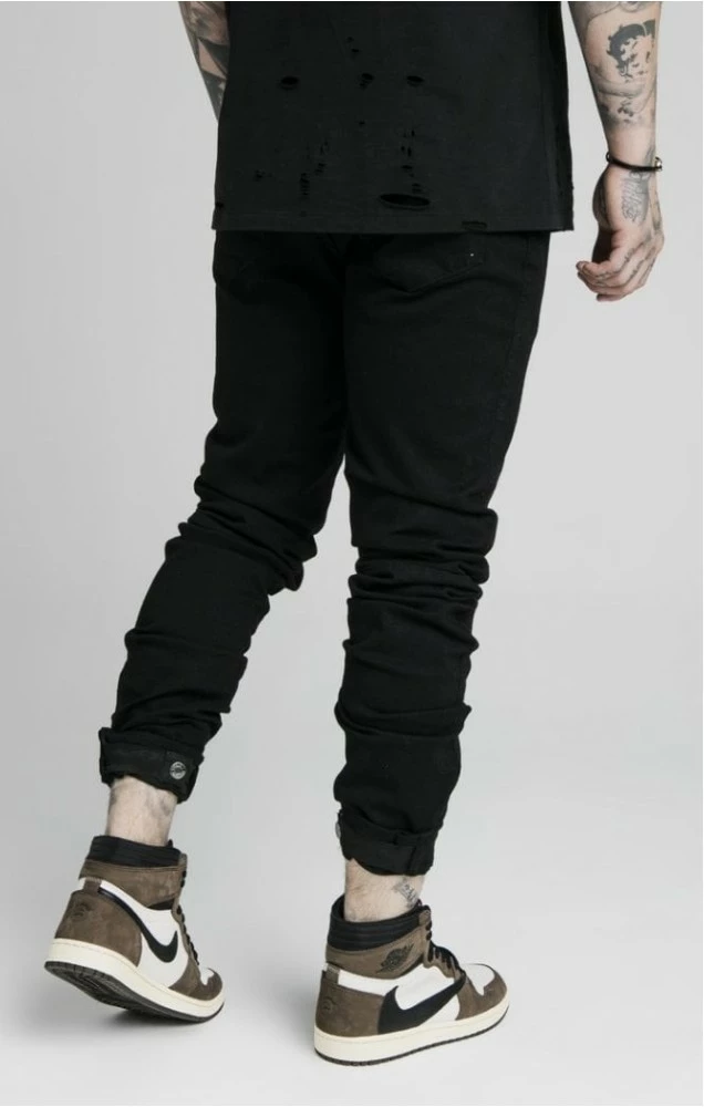 Sik Silk Černé Jeany 3 Sik Silk Černé Jeany – Bild 3