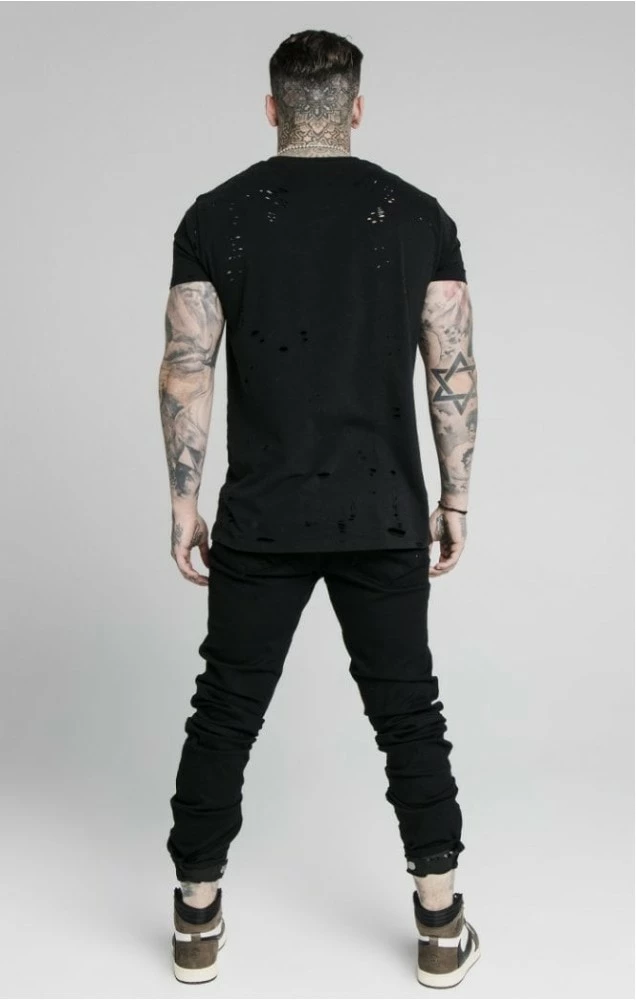 Sik Silk Černé Jeany 4 Sik Silk Černé Jeany – Bild 4