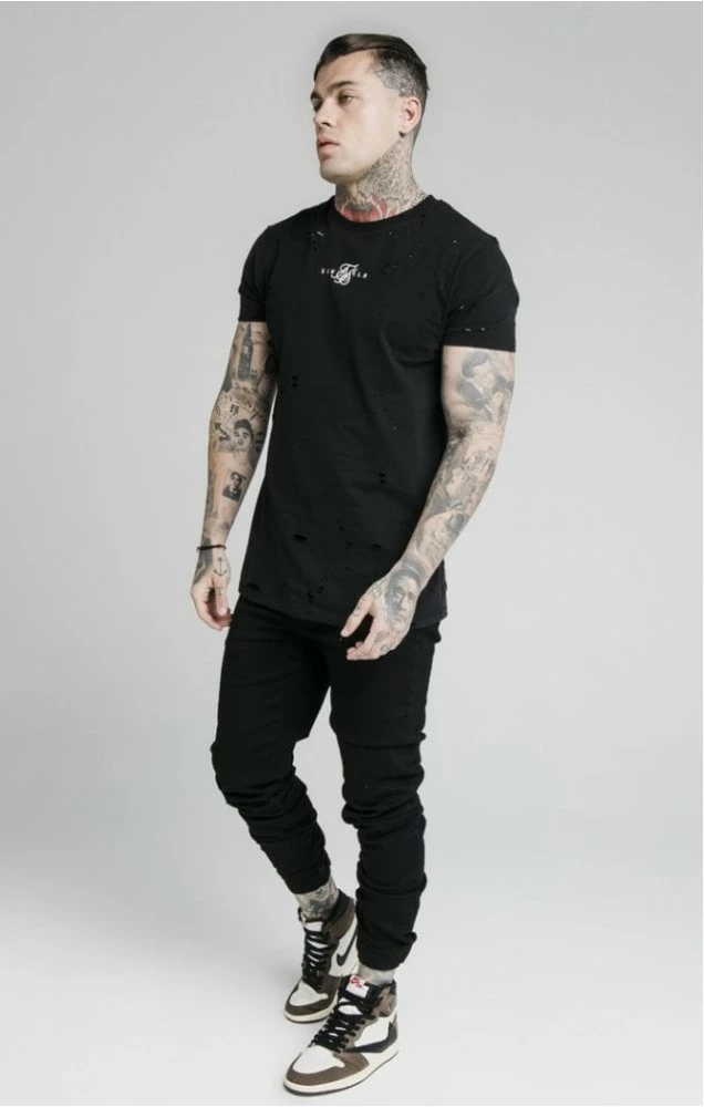 Sik Silk Černé Jeany 7 Sik Silk Černé Jeany – Bild 7