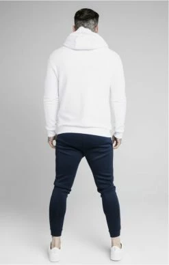 Sik Silk Bílá Mikina Přes Hlavu -MIKINY Prodejní prodejna sik silk element overhead hoodie 3