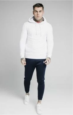 Sik Silk Bílá Mikina Přes Hlavu -MIKINY Prodejní prodejna sik silk element overhead hoodie 4