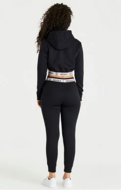 Sik Silk Černé Dámské Tepláky 6 Sik Silk Černé Dámské Tepláky -MIKINY Prodejní prodejna sik silk elettra tracksuit trousers black 2