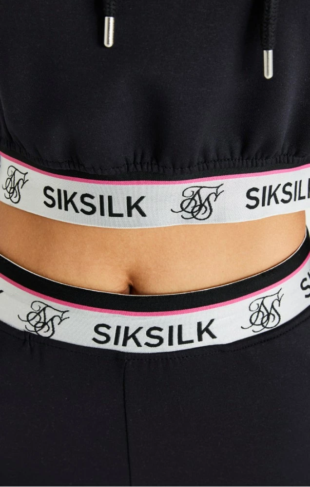 Sik Silk Černé Dámské Tepláky 4 Sik Silk Černé Dámské Tepláky – Bild 4