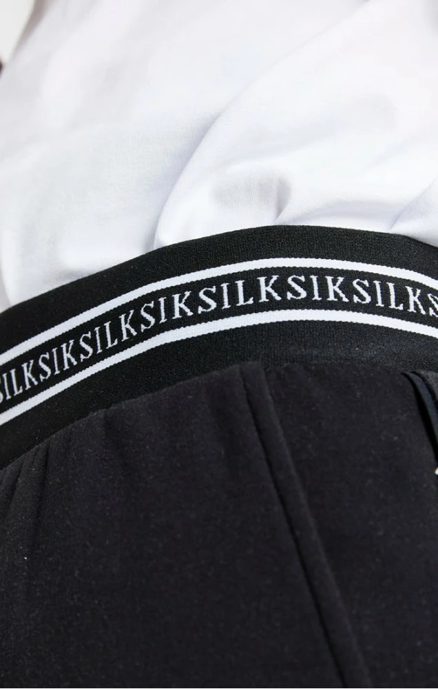 Sik Silk Černé Pánské Tepláky 2 Sik Silk Černé Pánské Tepláky – Bild 2