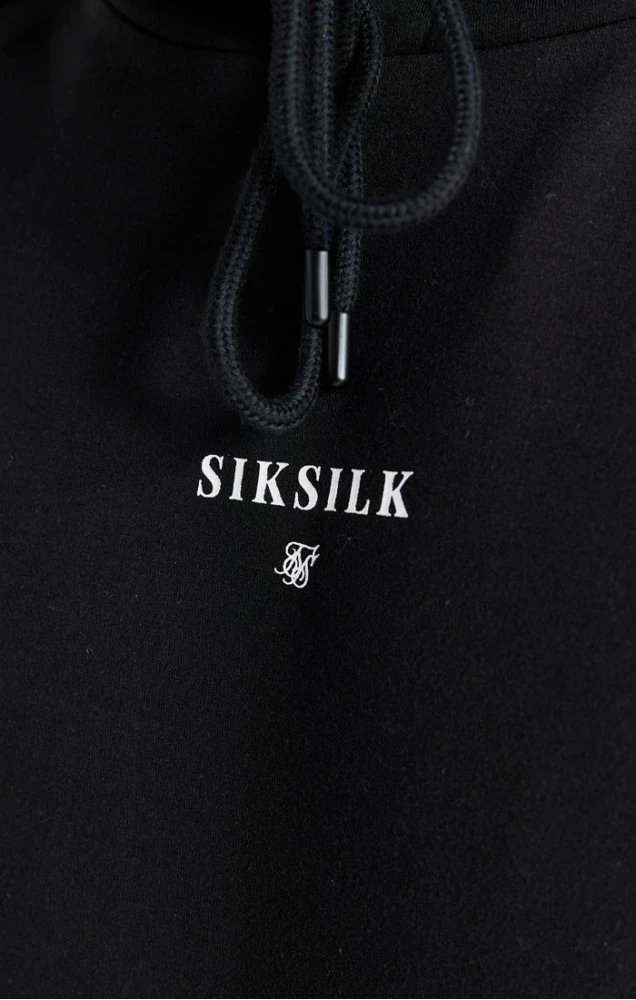 Sik Silk Pánská Černá Mikina 4 Sik Silk Pánská Černá Mikina – Bild 4