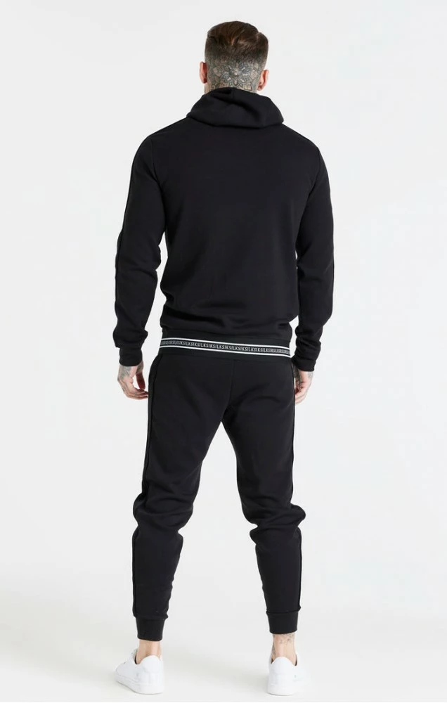 Sik Silk Pánská Černá Mikina 6 Sik Silk Pánská Černá Mikina – Bild 6