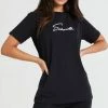 Sik Silk Černé Dámské Triko