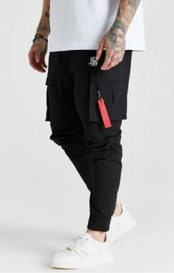 Sik Silk Pánské Černé Kapsáče