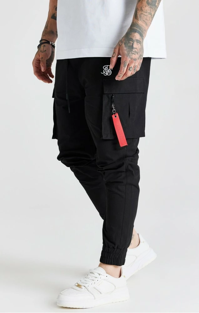 Sik Silk Pánské Černé Kapsáče 1 Sik Silk Pánské Černé Kapsáče