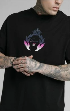 Sik Silk Essential Tee Black