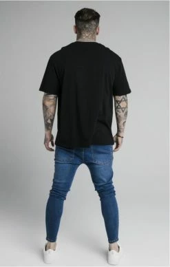 Sik Silk Essential Tee Black -MIKINY Prodejní prodejna sik silk essential tee black 4