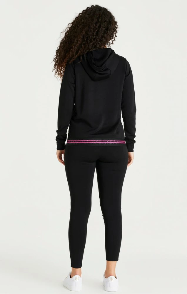 Sik Silk Černá Dámská Mikina 4 Sik Silk Černá Dámská Mikina – Bild 4