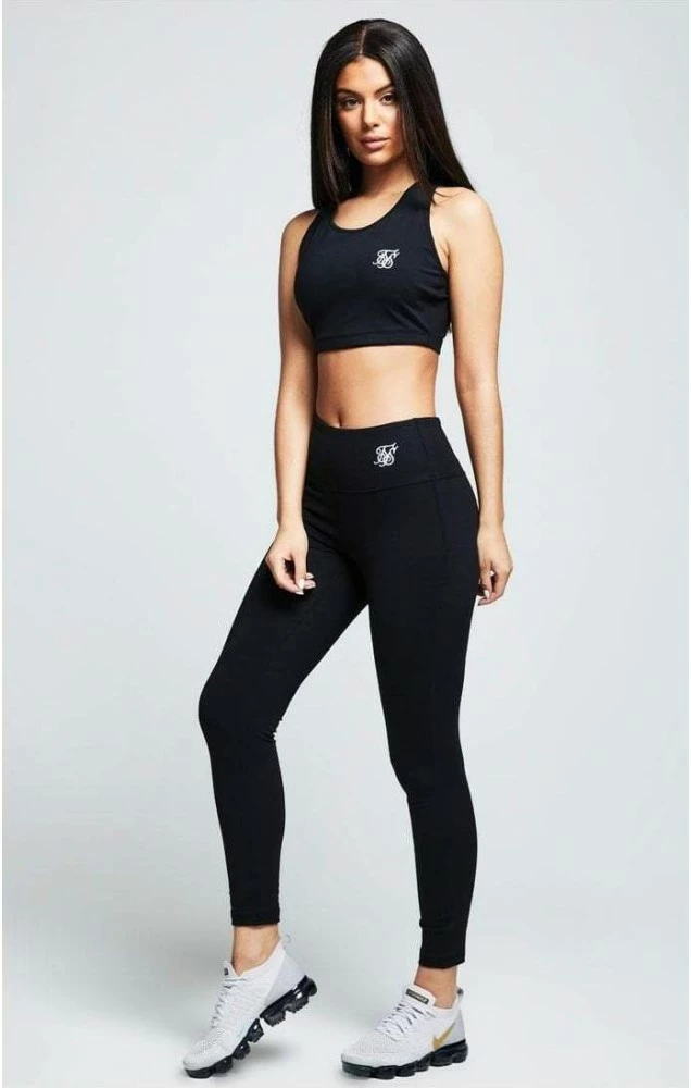 Sik Silk Gym Bralette Black 2 Sik Silk Gym Bralette Black – Bild 2