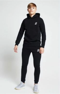 Illusive London Dětská Černé Tepláky -MIKINY Prodejní prodejna sik silk illusive london joggers 2