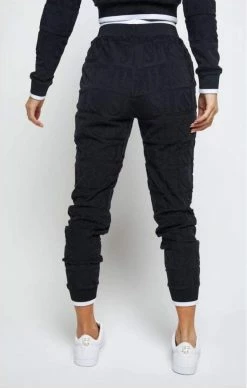 Sik Silk Černé Dámské Tepláky -MIKINY Prodejní prodejna sik silk inverse track pants 2