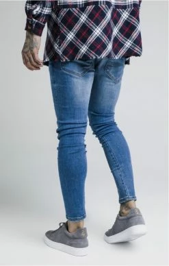 Sik Silk Knee Burst Twisted Skinny Denims 9 Sik Silk Knee Burst Twisted Skinny Denims -MIKINY Prodejní prodejna sik silk knee burst twisted skinny denims 3