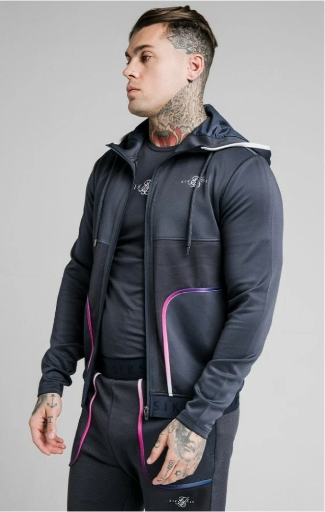 Sik Silk Pánská Mikina Na Zip 1 Sik Silk Pánská Mikina Na Zip